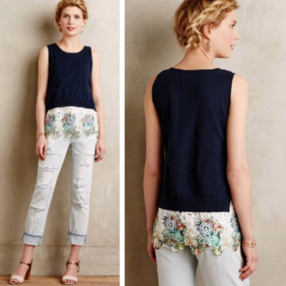 Moth Layered Sweater Tank